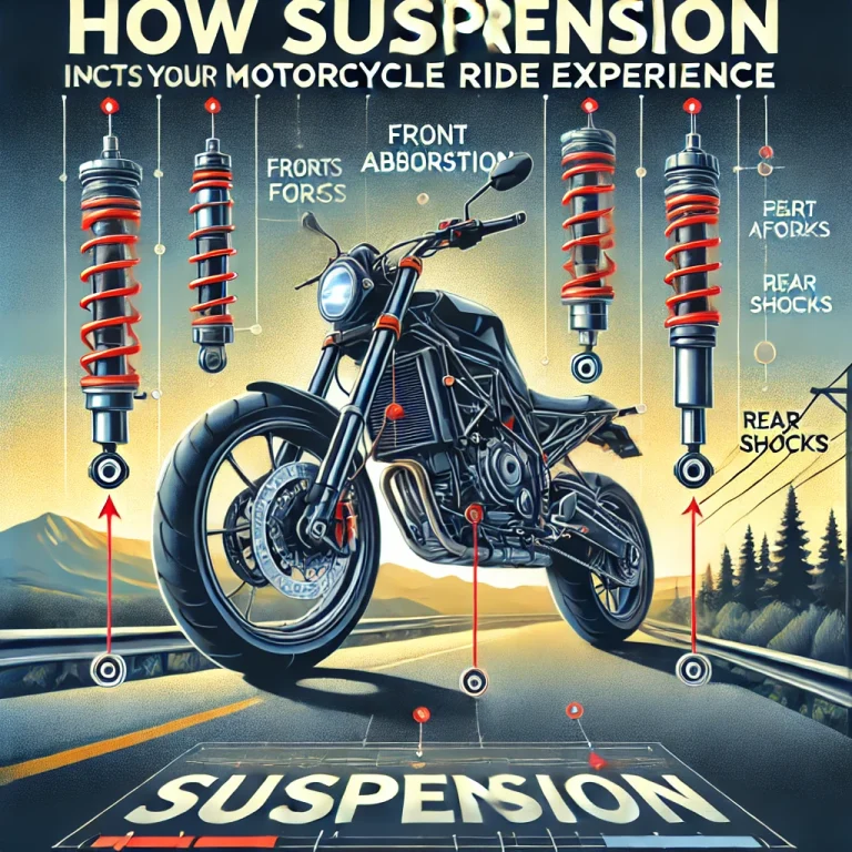 How Suspension Impacts Your Motorcycle Ride Experience