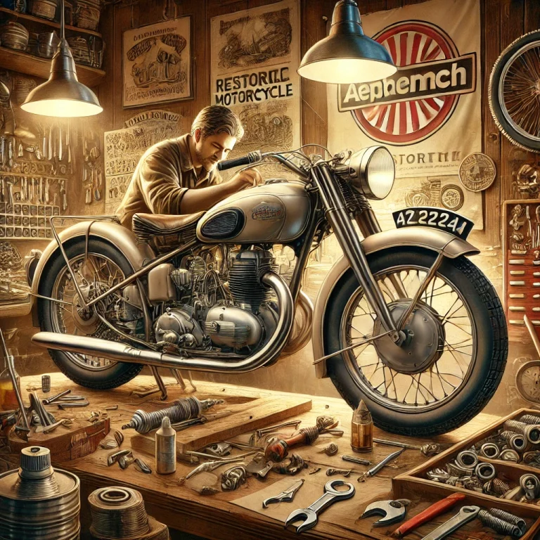 Vintage Motorcycles : Restoring Classics